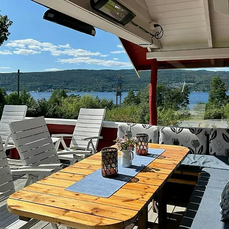 Nyaraló Fjord With Sea View South Of Drøbak